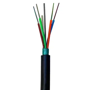Câble GYTS extérieur MT-GYTS à 4-144 cœurs, câble à fibre optique aérienne GYTS