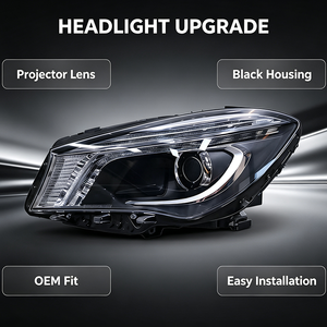 Accessori Carrozzeria, Fari, Sistema di Illuminazione Automobilistica per <span class=keywords><strong>Mercedes</strong></span> <span class=keywords><strong>Benz</strong></span> <span class=keywords><strong>CLA</strong></span> 117 2013-2015 OE A1179066300 A11799066400 - Product Image 2