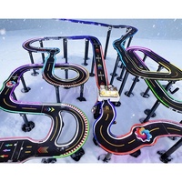 Gran Pista de Carreras de Canicas Fubeca Personalizable DIY para Juego de Simulación de Batalla y Carreras de Pinball
