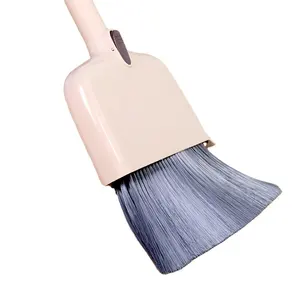 Household Tool Set Magic Broom With Pet Bristles And Dustpan