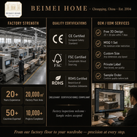 Ensemble complet d'armoires de cuisine sur mesure en chêne naturel, portes Shaker, quincaillerie à fermeture amortie, plan de travail en pierre, échantillons OEM/ODM acceptés