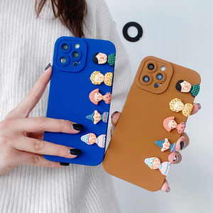 Funda Protectora para Teléfono Vivo <span class=keywords><strong>IQOO</strong></span> <span class=keywords><strong>7</strong></span> Legend 5G, Diseño de Dibujos Animados, Protección de Cámara con Ojo de Ángel, TPU Mate, <span class=keywords><strong>Precio</strong></span> de Fábrica - Product Image 4