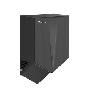 Modun sèche-mains à jet électrique automatique en forme de V, toilettes commerciales, noir - Product Image 3