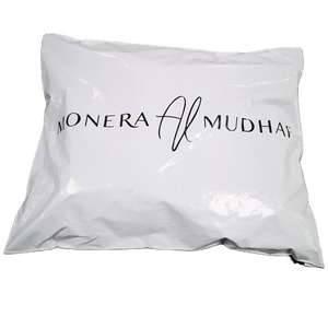 Custom logo black eco friendly plastic poly mailer bag shipping bags for clothes mailing bags
