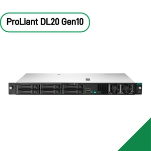 Serveur HPE <span class=keywords><strong>Proliant</strong></span> DL20 <span class=keywords><strong>GEN10</strong></span> <span class=keywords><strong>PLUS</strong></span>, 1 socket, serveur en rack 1U, châssis de serveur en rack à faible profondeur - Product Image 1