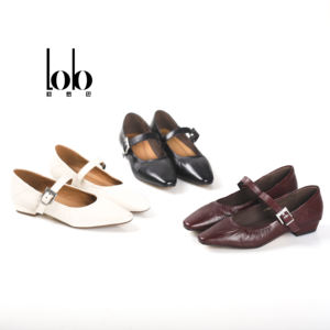 <span class=keywords><strong>Zapatos</strong></span> Planos de Piel Genuina para Mujer, Primavera, Verano, Otoño 2026, Transpirables, Cómodos, de Piel de Oveja, Estilo Bailarina, Mary Jane, <span class=keywords><strong>Casuales</strong></span>, Preppy - Product Image 4