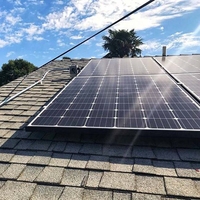 Nouvelle structure de montage pour panneaux solaires sur toiture en tuiles d'asphalte, support de fixation en aluminium et acier inoxydable, pour installation aux États-Unis