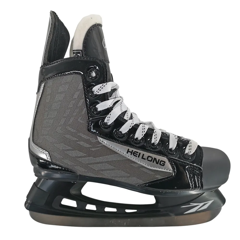 Factory Directly Black Dragon Hot Sale Fashionable Ice Hockey Skates For Children