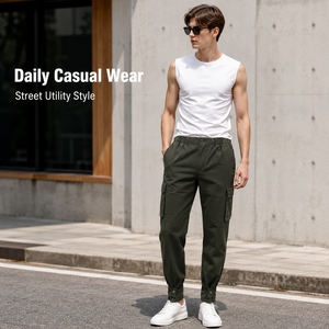 Pantalones <span class=keywords><strong>Cargo</strong></span> para <span class=keywords><strong>Mujer</strong></span> 2024, Transpirables, de Corte Medio <span class=keywords><strong>Estrecho</strong></span>, con Bolsillos de Lazo Negro, Estilo Jogger, Punk, Hip Hop, Streetwear, Harajuku, Harem - Product Image 1