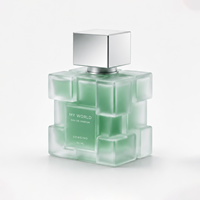 Flacon de parfum de luxe neuf 100 ml, flacon de parfum en verre carré, forme unique, modèle en forme de Rubik's Cube, flacon de parfum vide