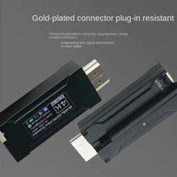 Convertisseur vidéo LC Fibre optique A5006 4K 60Hz, monomode et multimode, connecteur plaqué or, kit émetteur-récepteur AV longue distance