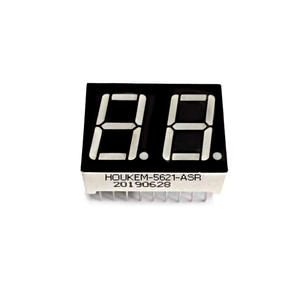 Mini Size Amber Color 0,56 Zoll 2-stellige 7-Segment-LED-Anzeige - Product Image 1