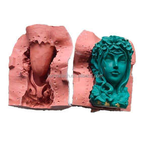 Moule en silicone polyvalent pour bougie statue Vierge Marie, moule en silicone pour borne de batterie - Product Image 4