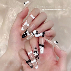 Breloques en résine pour ongles, motif chat mignon, décorations 3D pour nail art professionnel - Product Image 2