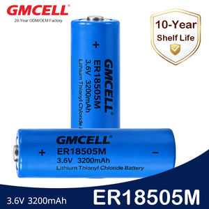 แบตเตอรี่ LiSOCl2 ER34615M แบตเตอรี่กำลังสูงแบบขดลวด ER34615 สำหรับ GSM/GPRS,NB-IoT,RTU,DTU - Product Image 3