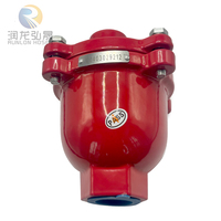 Vanne de sécurité automatique FIVALCO FM CLA-VAL en fonte ductile avec joint EPDM 200 PSI pour conduites d'évacuation d'eau 1''