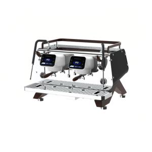 เครื่องชงกาแฟแบบสองหัวจ่าย พร้อมปั๊มอิตาลี, ระบบ <span class=keywords><strong>PID</strong></span>, จอแสดงผล HD ขนาดใหญ่ และเกจวัดคู่ - Product Image 2