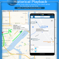 Plataforma de Software de Rastreo GPS Personalizada, Aplicación Gratuita para Android, Control Remoto, Cobertura Mundial, Inicio de Sesión por Dominio 3G/4G/WiFi para Flotas