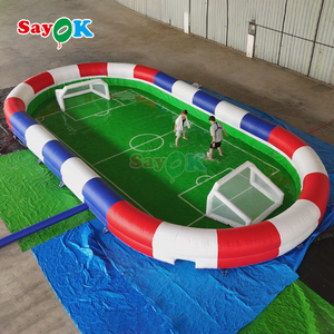 <span class=keywords><strong>Campo</strong></span> <span class=keywords><strong>de</strong></span> <span class=keywords><strong>Fútbol</strong></span> Acuático Inflable Gigante <span class=keywords><strong>de</strong></span> PVC Comercial para Eventos al Aire Libre - Product Image 2