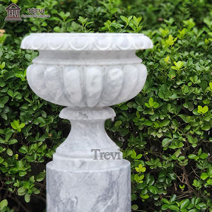 Klassieke Tuin Natuurlijk Marmer Bloempot Hand Gesneden Marmeren Planter - Product Image 6