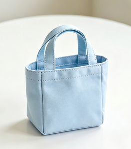 Custom Factory Supply Color Cute Mini Canvas <b>Bag</b> Bulk Accessory Storage Retail Boutique Kids <b>Party</b> <b>Gift</b> Handheld Small Cloth <b>Bag</b> - Product Image 2