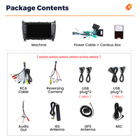 Reproductor Multimedia para Auto MEKEDE MS con Carplay, Navegación GPS, Android Auto, Audio para Auto, DSP, Pantalla IPS, RDS para Benz W203 de 8 Pulgadas