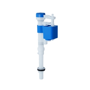 Robinet de remplissage de réservoir de toilettes à entrée par le bas, durable, avec réglage précis du flotteur et joint d'étanchéité fiable anti-fuite - Product Image 1