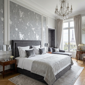 Papier Peint en Liège Doré de Luxe, Revêtement Mural Moderne en Liège Naturel, Papier Peint Texturé Durable à Feuille d'Or pour Appartements et Hôpitaux, Style Zen Haut de Gamme - Product Image 3