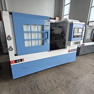 Nhà Máy Giá ck46d Độ chính xác cao CNC <span class=keywords><strong>Lathe</strong></span> nhỏ nghiêng giường <span class=keywords><strong>Lathe</strong></span> - Product Image 1