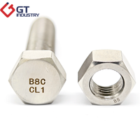 Vis hexagonale en acier inoxydable super duplex A286 904L B8 B8m B8c