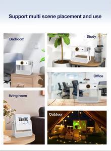 <span class=keywords><strong>Projecteur</strong></span> portable A5pro avec écran tactile intégré, applications, 4K, rotation intelligente, mise au point automatique, Wifi, mini <span class=keywords><strong>projecteur</strong></span> de films - Product Image 3