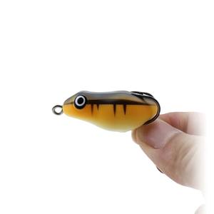Offre Spéciale Cheery Mini Snake Fish Bait 20 couleurs avec crochet noir fort PVC grenouille leurre 8.5G 4.5cm - Product Image 4
