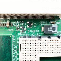 ARBOR ETM830 ETM831 REV.A2-RC Intel Core 2 Duo ETX V3.0 Komputer Tertanam Intel 945GME + Chipset ICH7M Fitur I/O Ganda