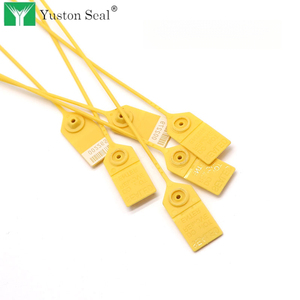 Sceau en plastique Yuston YTPS603 230 mm 2,0 mm avec insert en acier inoxydable 304, anti-effraction, pour colis <span class=keywords><strong>express</strong></span>, numéroté - Product Image 4