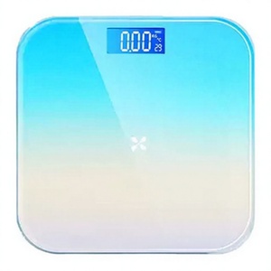 Báscula Digital Recargable para Grasa Corporal con Pantalla LED Oculta, Analizador de Frecuencia Cardíaca y IMC, Báscula de Salud para el Hogar - Product Image 1