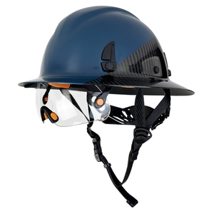 <span class=keywords><strong>Casco</strong></span> de Seguridad ANT5PPE Azul Grisáceo Tipo 1 Clase C, <span class=keywords><strong>Casco</strong></span> Industrial de Fibra de Carbono con Borde Completo y Perilla Ajustable - Product Image 6
