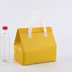 กระเป๋าเก็บความร้อนสำหรับส่งอาหาร กระเป๋าเก็บความเย็นแบบใช้ซ้ำได้ กระเป๋าเก็บความเย็นสำหรับใส่ของชำ กระเป๋าเก็บความเย็นสำหรับใส่อาหารกลางวัน - Product Image 3