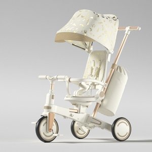 <span class=keywords><strong>Triciclo</strong></span> <span class=keywords><strong>Plegable</strong></span> para Niños con Control Parental, <span class=keywords><strong>Triciclo</strong></span> Infantil de 3 Ruedas con Marco de Fibra de Vidrio de Lujo, 5 en 1 con Parasol - Product Image 1