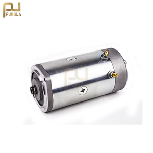 มอเตอร์ปั๊มน้ำมันไฮดรอลิกแบบมีแปรงถ่าน 24V พร้อมขดลวดทองแดงสำหรับการเคลื่อนที่ของชุดจ่ายกำลังไฮดรอลิก - Product Image 6