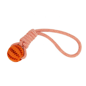 Materiale TPR accessori interattivi per animali domestici Non tossici per cani palla corda da masticare giocattoli da masticare resistenti al morso giocattoli per cani da fornitore di animali domestici - Product Image 6