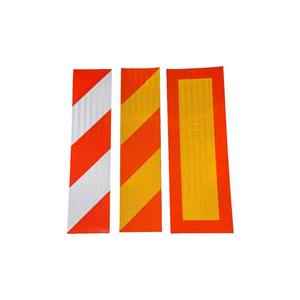 Reflector de Seguridad Personalizado para Vehículos Largos, Placa de Marcado Reflectante, Adhesivo Reflectante Retro, Chevron Reflectante para Camión - Product Image 5