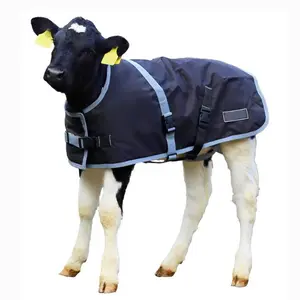 Newest 600d waterproof breathable goat jacket ripstop polyester calf coat for winter keep warm