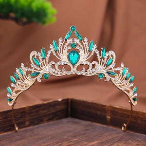 Corona de Pastel de Princesa con Cristales de Plata y Diamantes de Imitación, Tiaras de Boda, Diadema de Moda <span class=keywords><strong>para</strong></span> Fiesta de Cumpleaños, Regalo <span class=keywords><strong>para</strong></span> Damas de Honor - Product Image 3