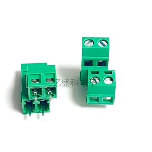 Kf127a Screw Terminal <b>Block</b> 5.08Mm Pitch Double Row PcB <b>Mount</b> With Splicing Feature For Plc Servo Controller - Product Image 1
