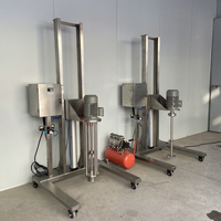 Mélangeur Disperseur Liquide CE Économique en Acier Inoxydable 2.2kW – Homogénéisateur et Agitateur Industriel