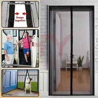 Moustiquaire magnétique de porte pour fabricants en gros