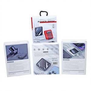 Scatola Wi-Fi in Cartone Bianco Opaco Personalizzabile, Confezione per Power Bank, Caricabatterie Wireless Speciale per E-commerce Transfrontaliero - Product Image 1