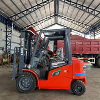 Harga Pabrik Forklift Listrik Lithium HELI 3 Ton 2.5 Ton 500kg Spesifikasi Fork Ban Solid Ready Stock