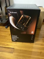 Printer Resin LCD Sonic Mighty16K Revo, Layar 16K, Pengeringan Cepat, Cahaya Stabil, Tangki Anti-Tumpah untuk Miniatur Rumah & Studio Kecil.