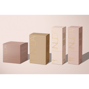 Boîte de rangement cosmétique haut de gamme personnalisée avec gaufrage et doublure en éponge, emballage imprimé sur mesure - Product Image 1